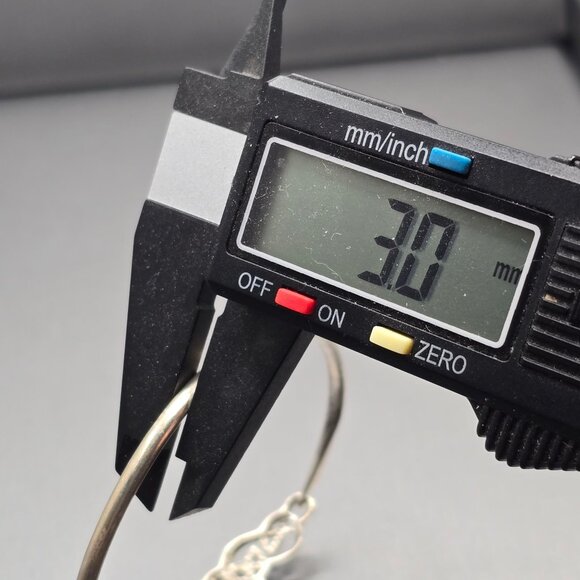 VTG Sterling Silver 925 Celtic Knot Bracelet 7" Hinged Design 10.33g - Picture 9 of 11